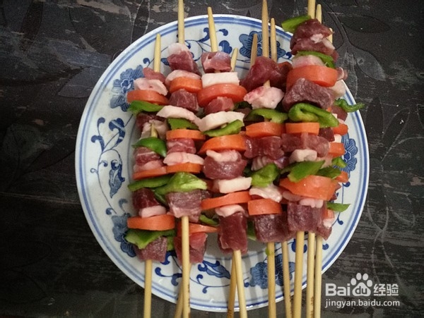 烤箱版烤羊肉串