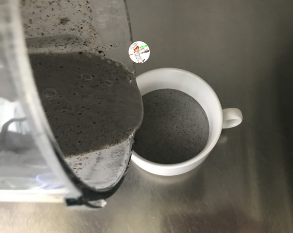 豆浆桃仁芝麻糊