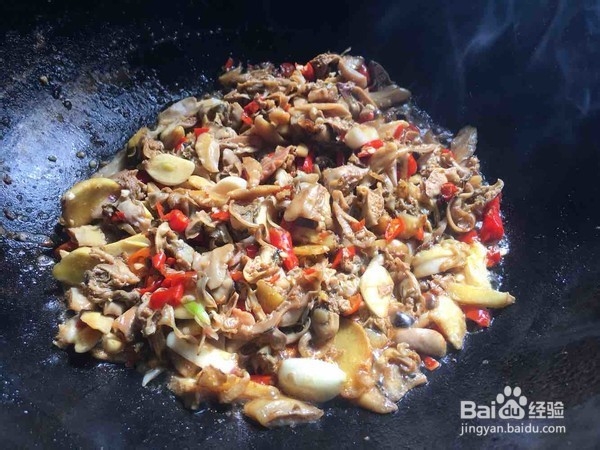 怎么做小炒贝壳肉