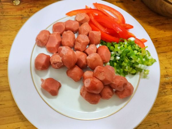 孜然土豆粒粒肠