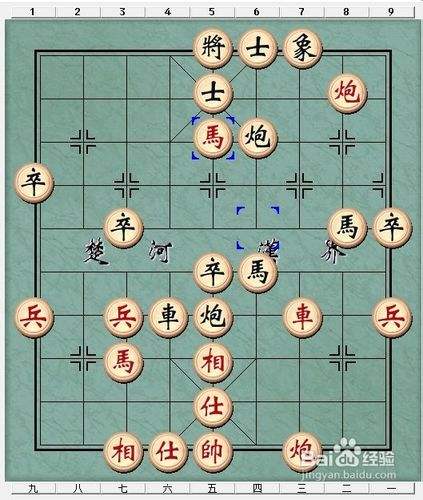 中国象棋杀法—夹车炮