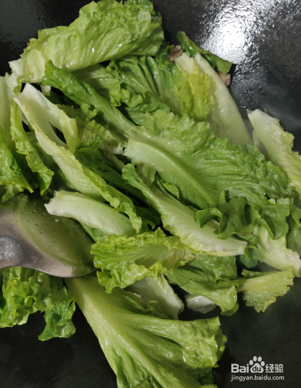 瘦肉生菜炒河粉的做法