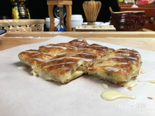 泰式香蕉手抓饼的做法
