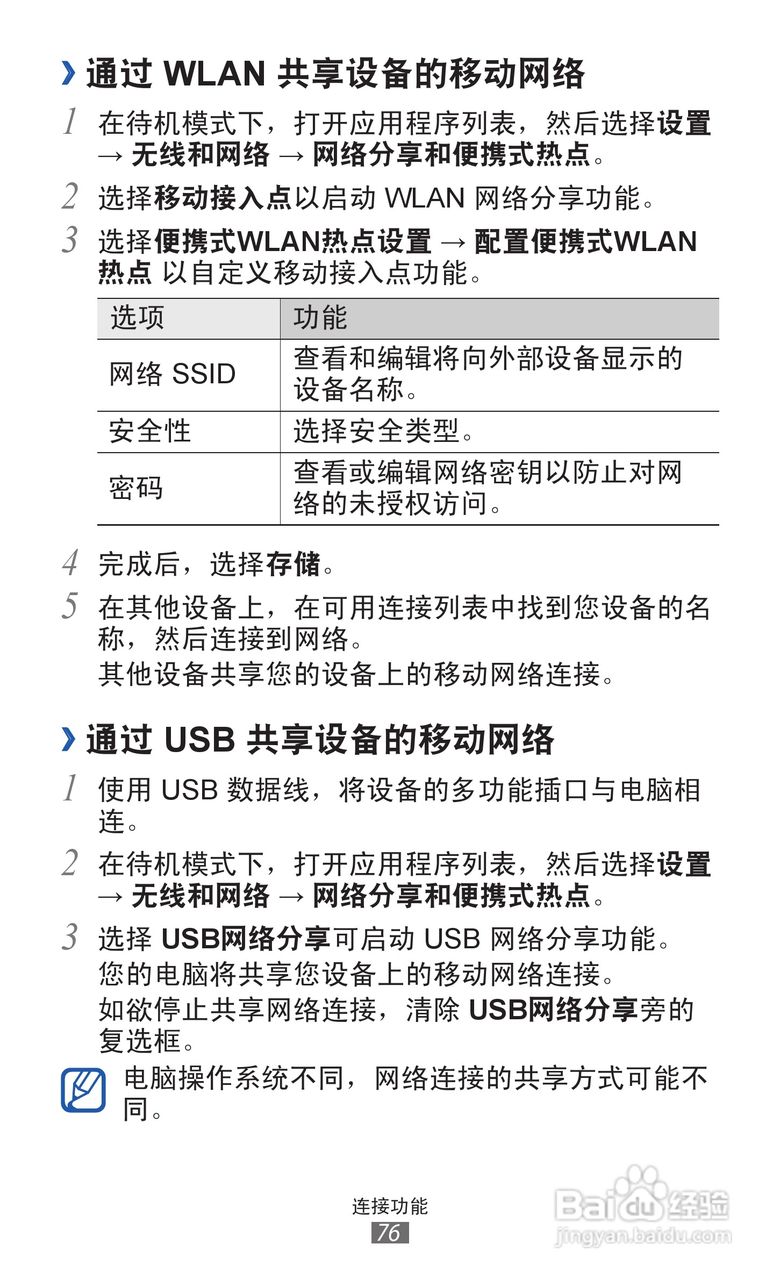 三星GT-B5510手机使用说明书:[8]