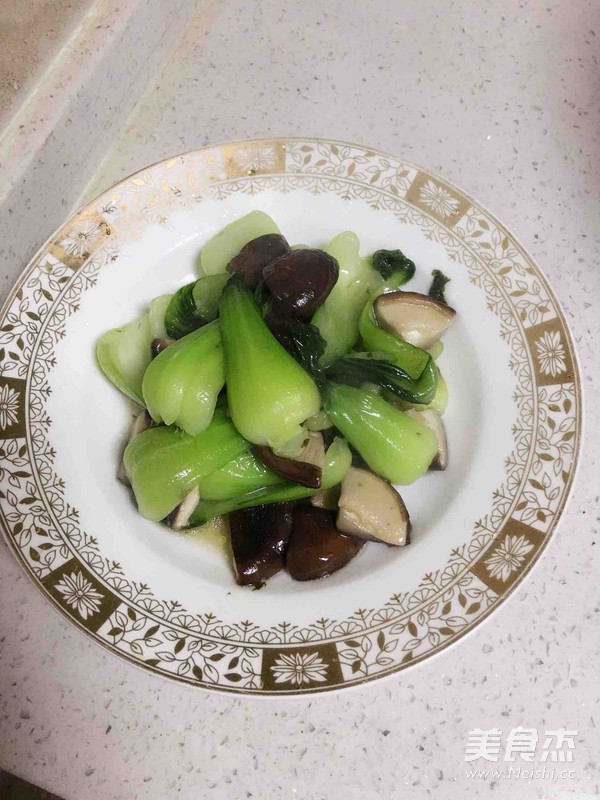 香菇青菜的做法