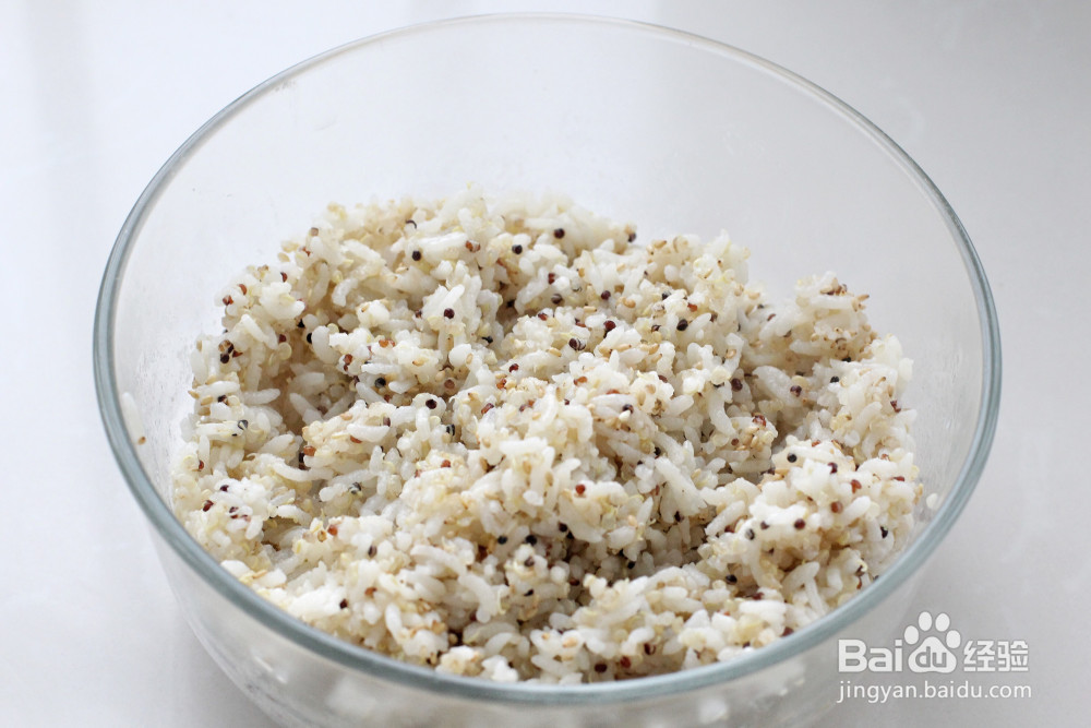 藜麦牛肉油菜饭团的做法