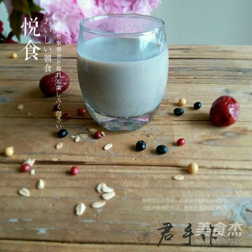 五谷豆浆的做法