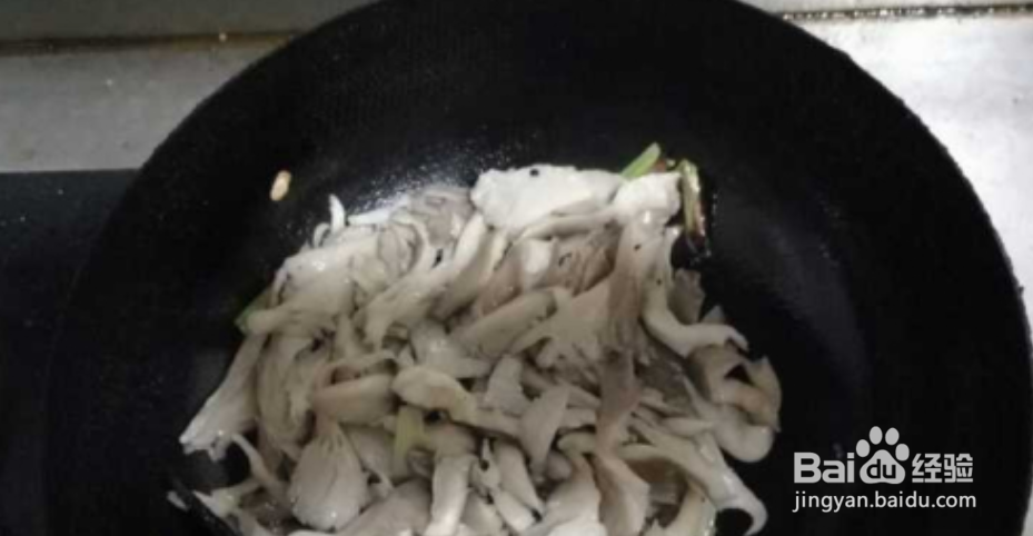 炒平菇的做法