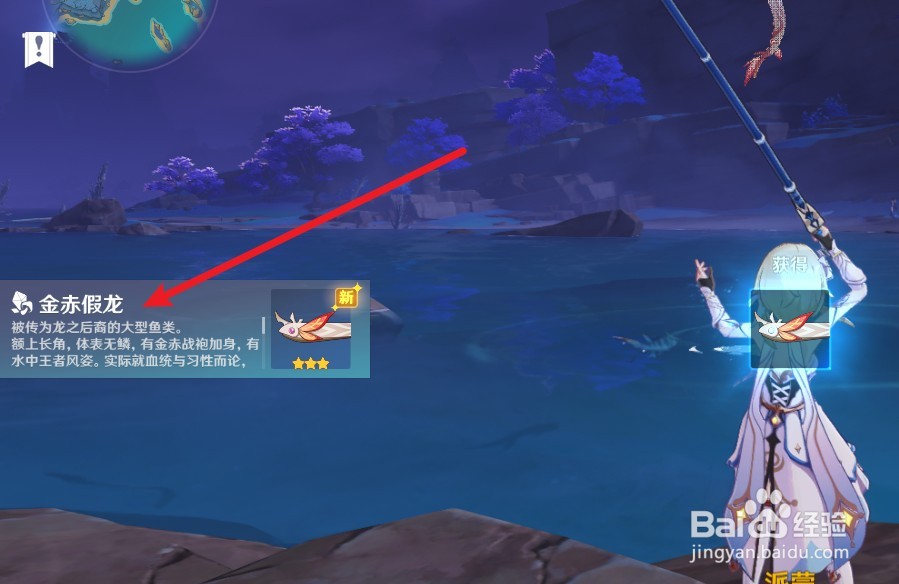 原神金赤假龙怎么钓