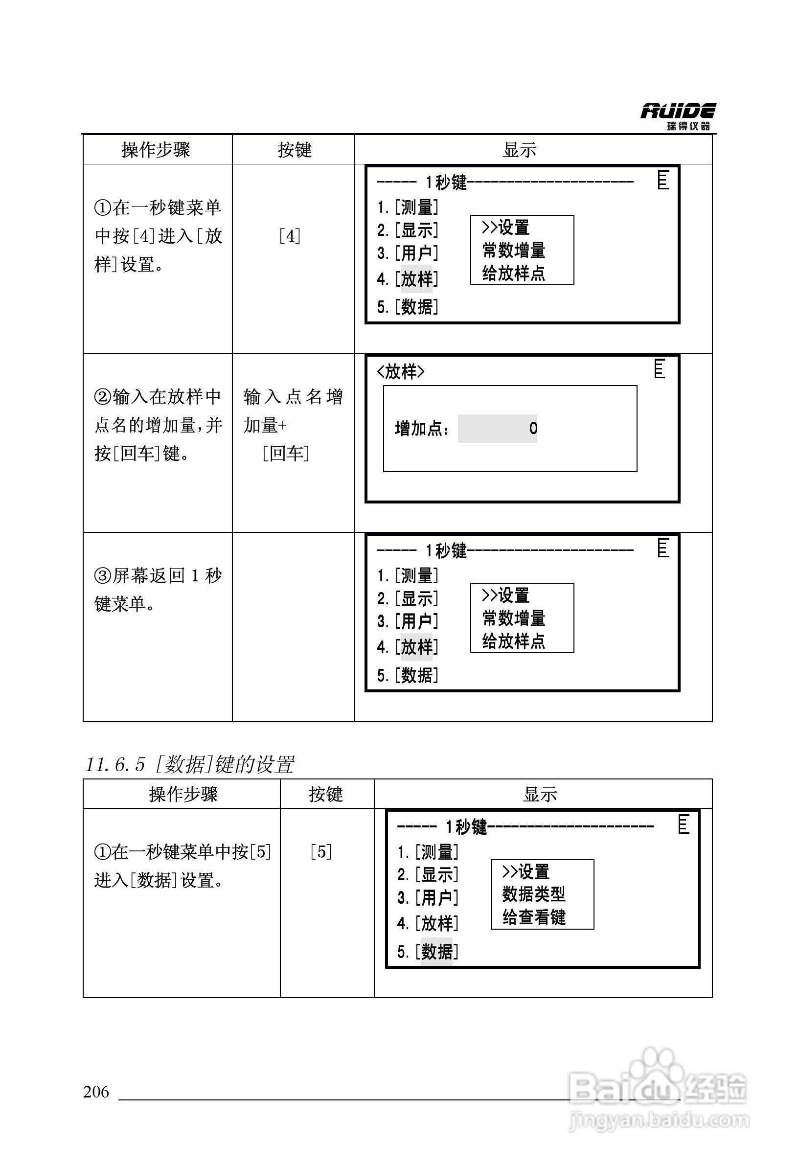 瑞得RTS-862/5R全站仪说明书:[21]