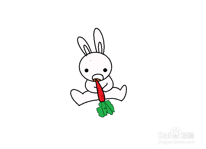 <b>幼儿简笔画怎么画小兔</b>