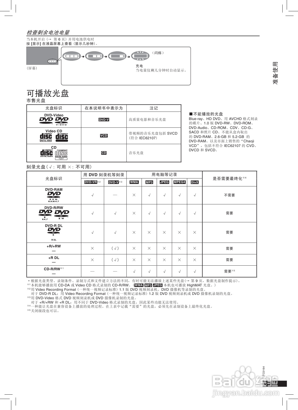 松下DVD-LS83便携DVD使用说明书:[1]