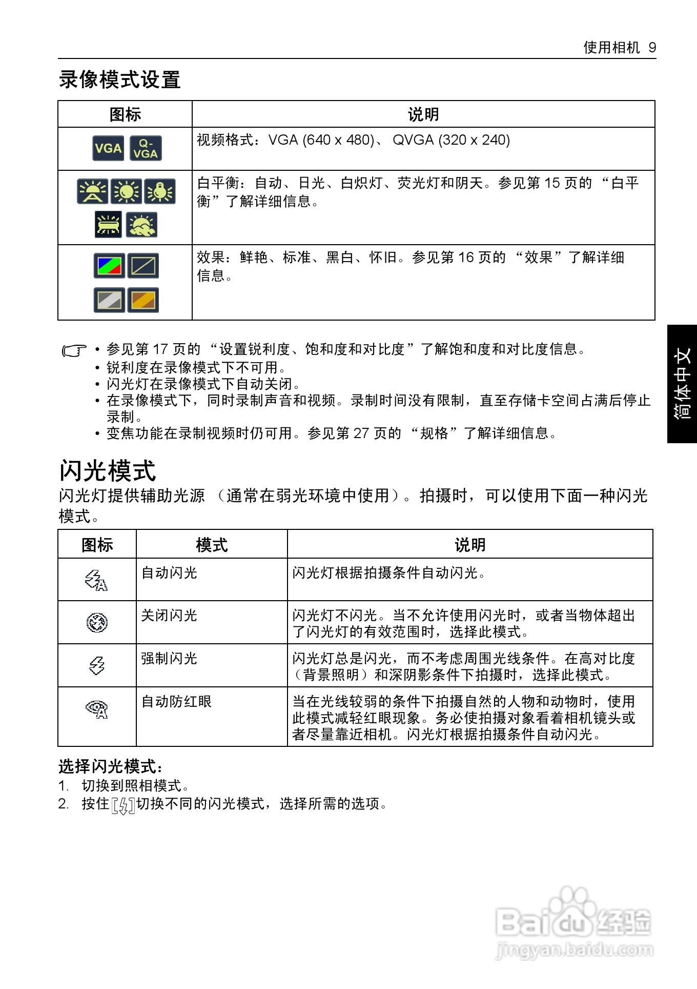 明基E1020数码相机使用说明书:[2]