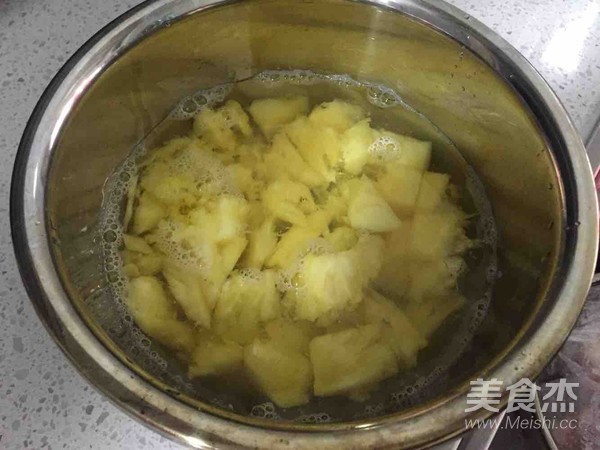 菠萝饭的家常做法