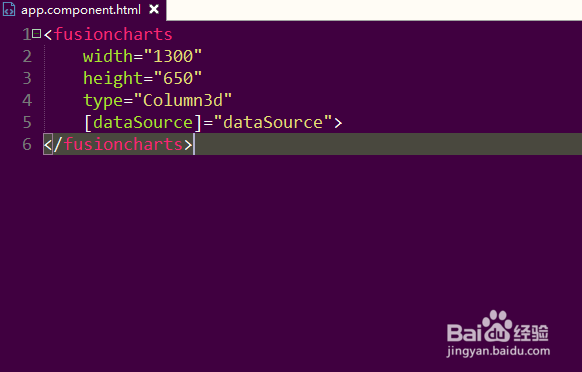 如何使用AngularJS6和FusionCharts创建3D柱状图