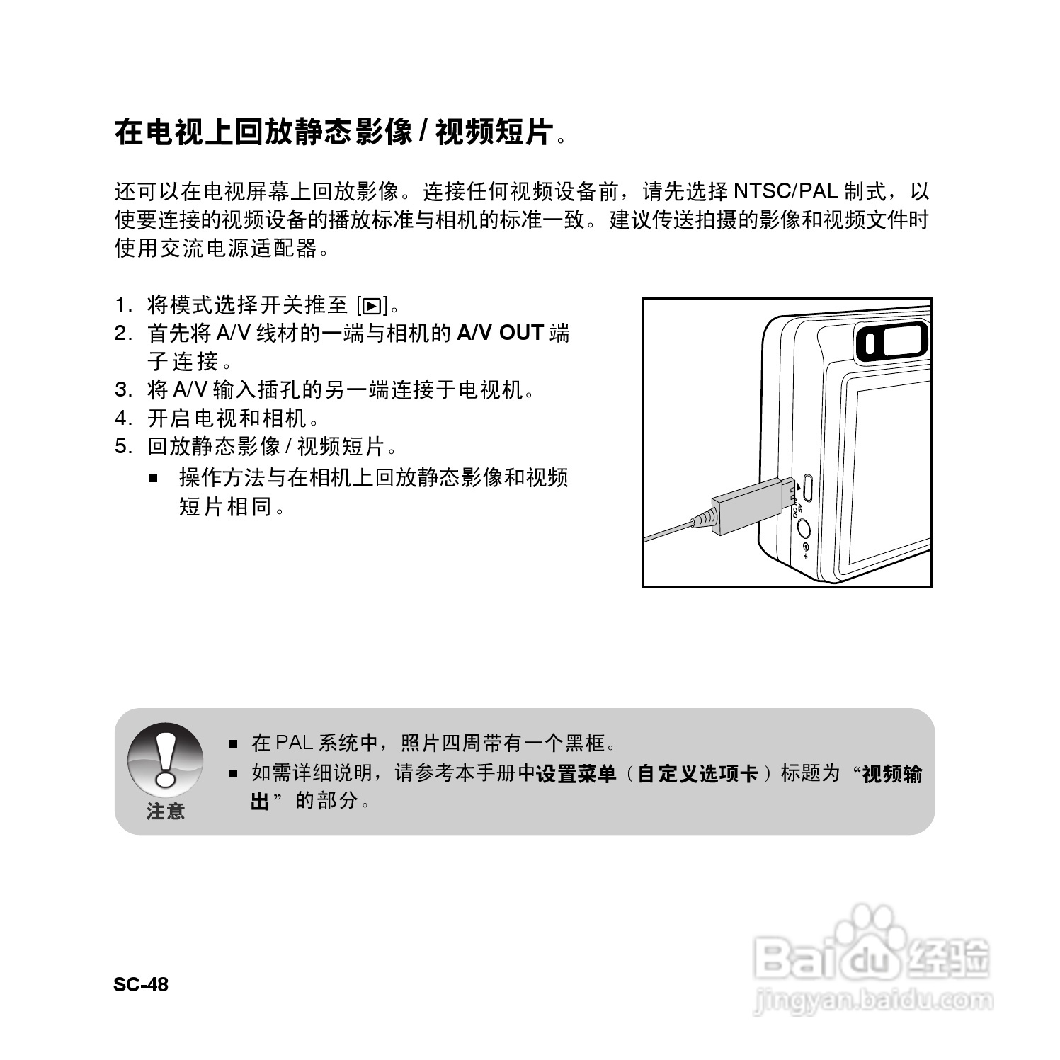拍得丽SL-83型数码相机使用说明书:[5]