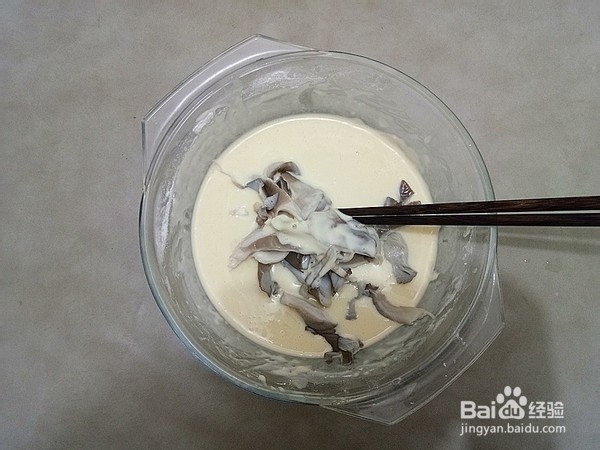 软炸平菇的做法