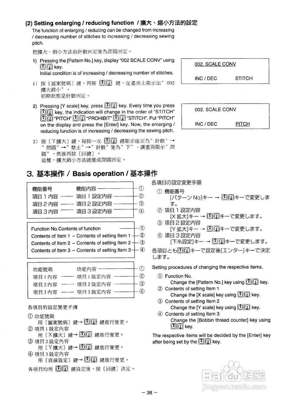 JUKI AMS-2150D花样机使用说明书:[5]