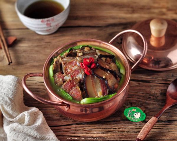 腊味全家福火锅#浓汤宝火锅英雄争霸赛#