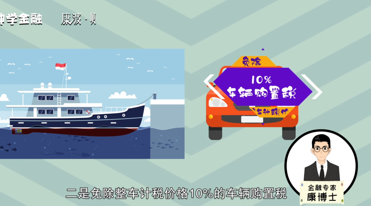 留学生购车免税吗