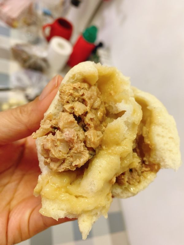 白菜香菇猪肉包