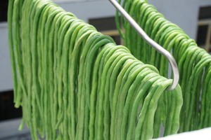 干豇豆的制作方法