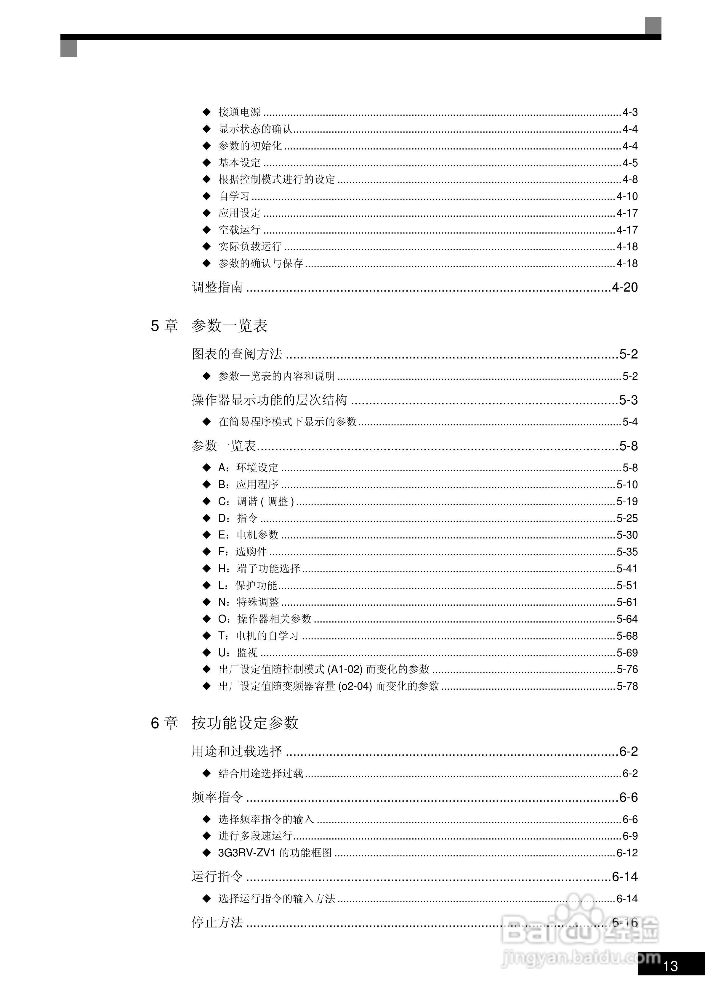 OMRON 3G3RV-ZV1变频器操作手册:[2]