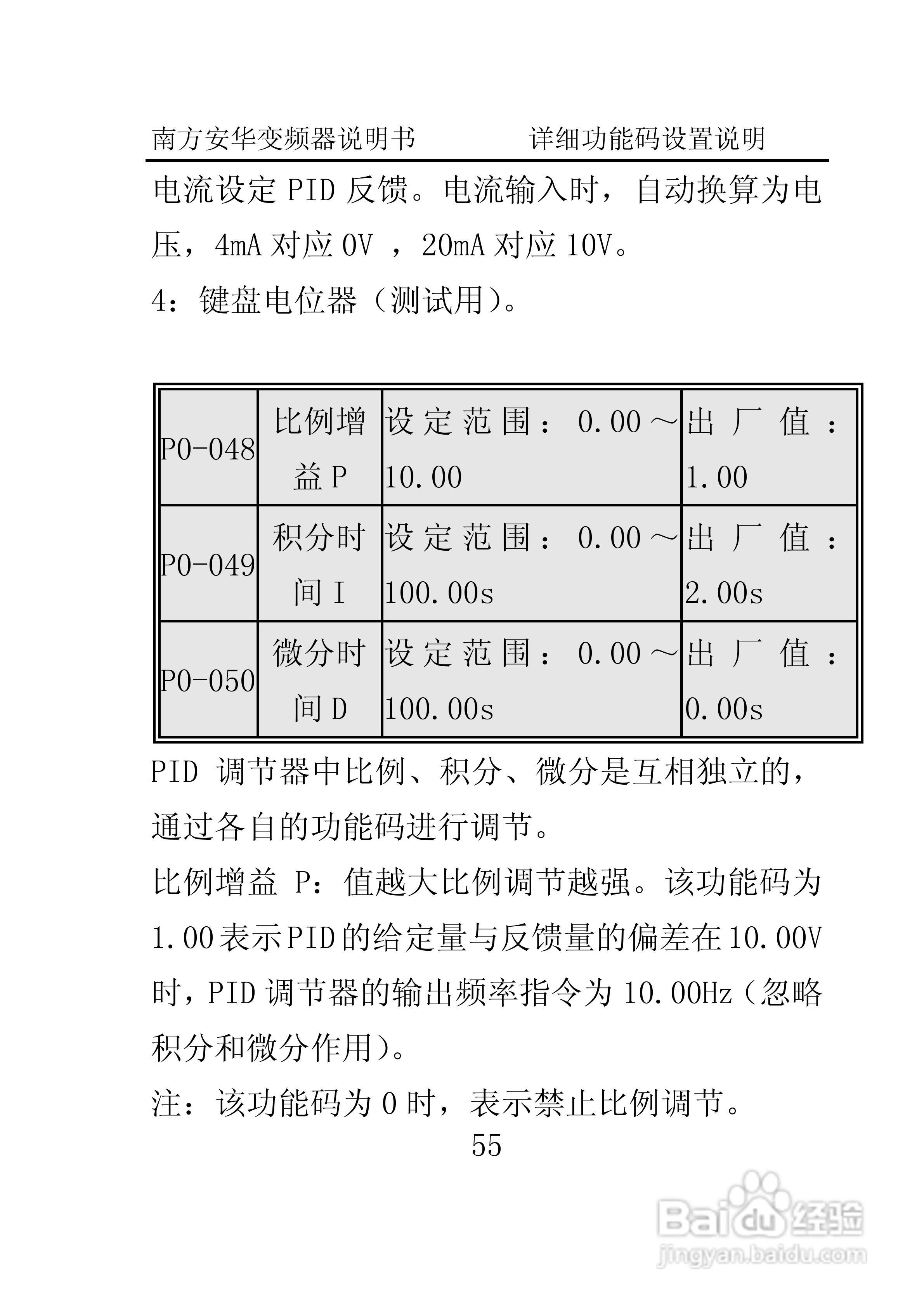 南方安华E100T5R5P变频器说明书:[7]