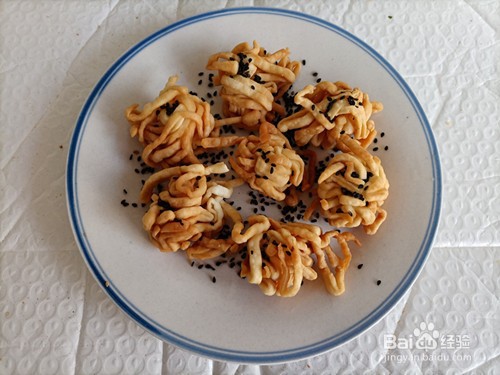 香炸面条球的做法