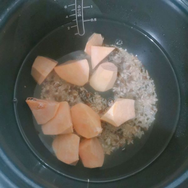 红薯粥暖身暖胃