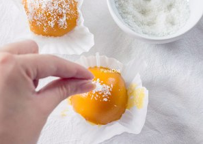 无烤箱不油炸!就能做出椰蓉南瓜糯米球