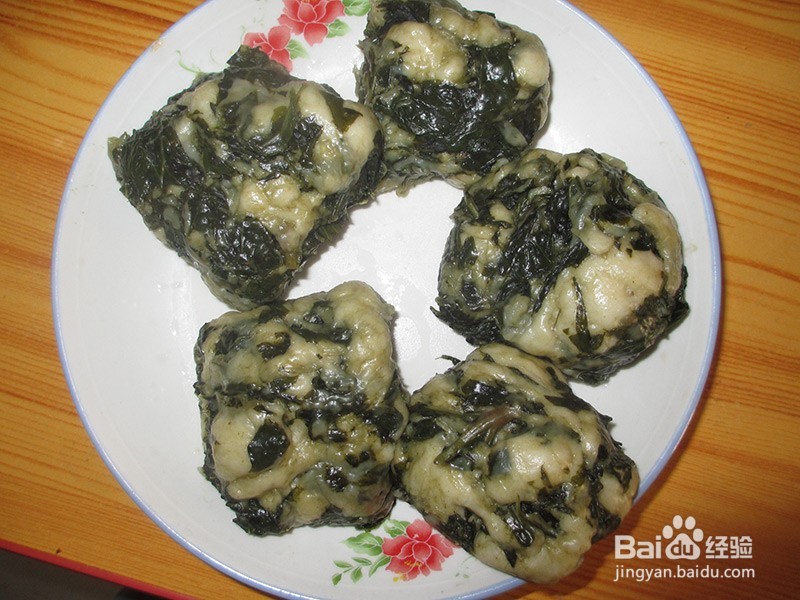 红薯叶发面馒头