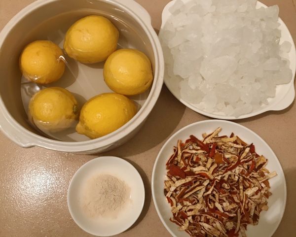 川贝陈皮柠檬膏