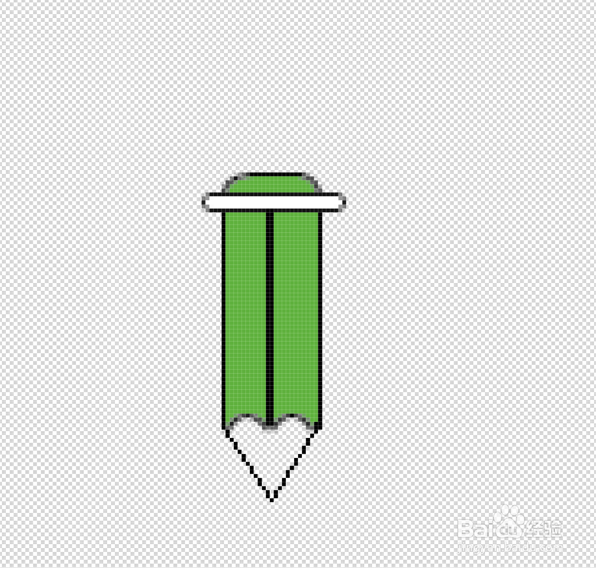 利用ps制作铅笔UI图标（2）
