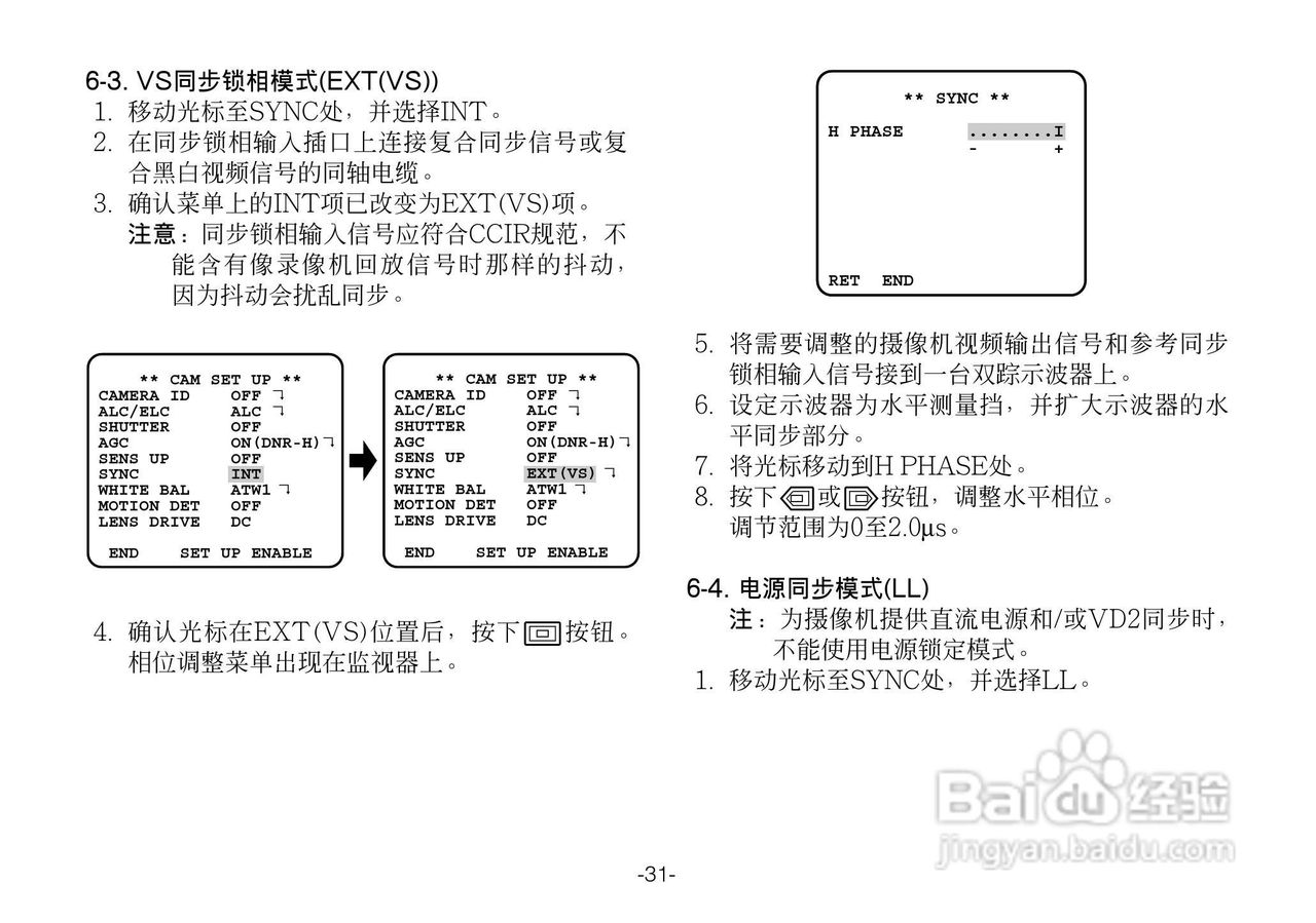 松下WV-CL924A超低照度彩色摄像机使用说明书:[4]