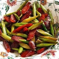 广式腊肠炒芦笋攻略