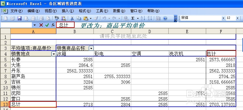 Excel数据如何透视和布局