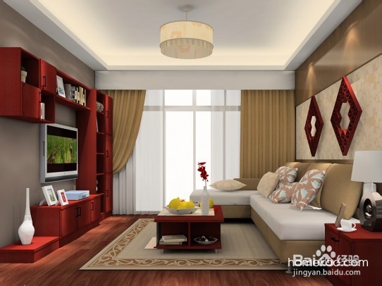 2013年中式风格客厅装修效果图片