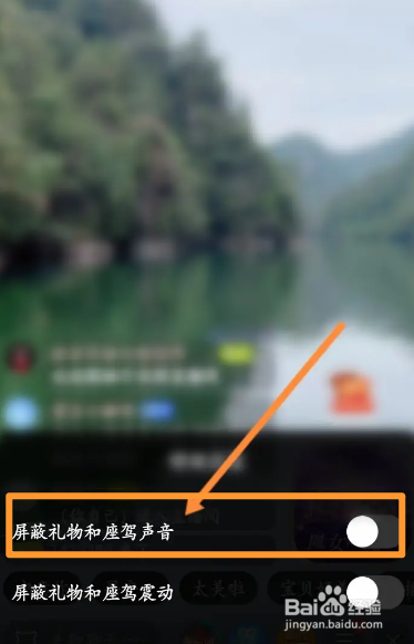 映客直播软件中怎么开启屏蔽礼物特效功能