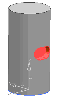UG6.0中如何在圆柱面上创建键槽特征