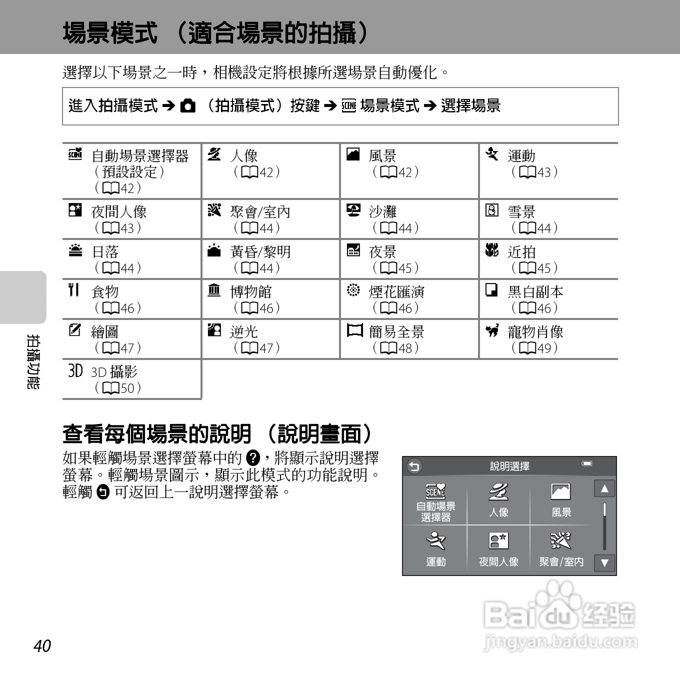 尼康COOLPIX S6400数码相机使用说明书:[6]
