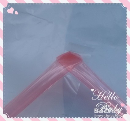 用塑料细管叠五角星