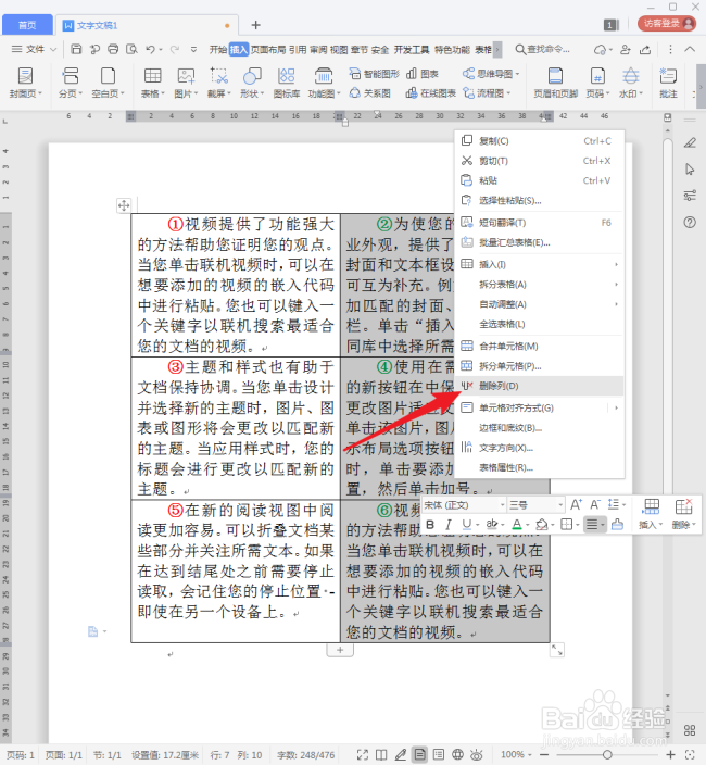 怎样删除WPS文字的奇数段落或偶数段落?