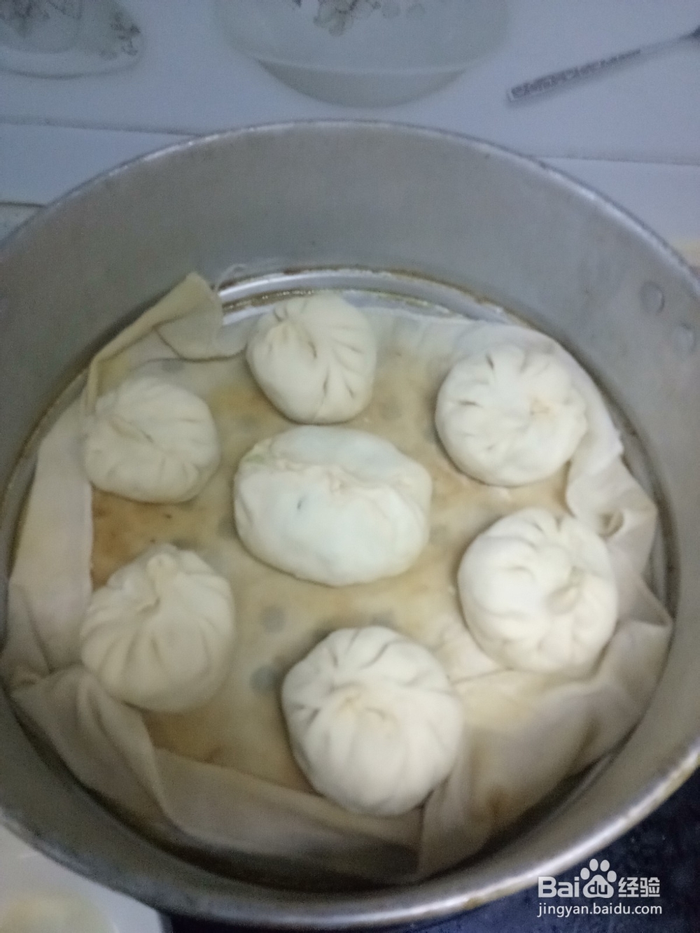 包菜香菇馅素包