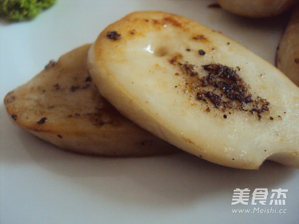 黑胡椒香煎杏鲍菇