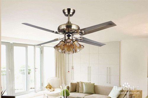 风扇灯安装及调节方法