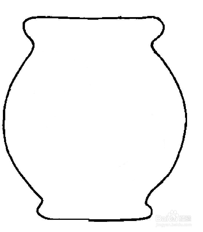 简笔画-鱼缸怎么画