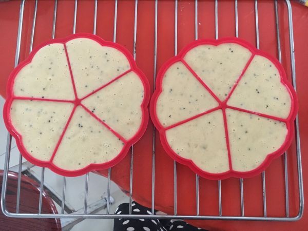 黑芝麻香蕉华夫饼