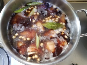 黄酒炖猪蹄黄磊做法