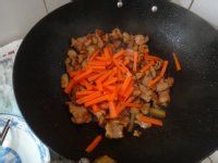 酸甜萝卜炒瘦肉
